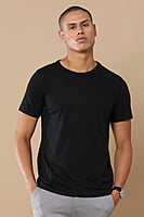Classic Black Cotton T-Shirt