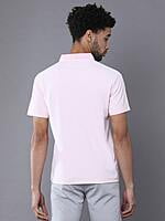Soft Pink Workleisure Polo T-Shirt